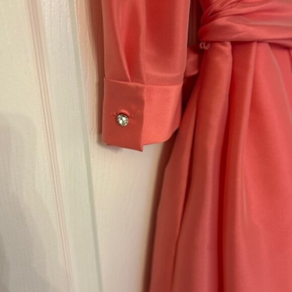 Biba Boutique peach evening dress in size 10. Never worn - Picture 8 of 8